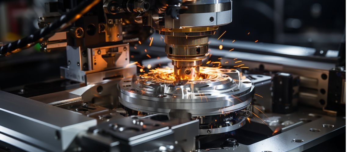 Mecanizado CNC de alta precisión con chispas